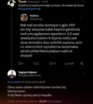 Sagopa Kajmer, Kolera’ya Şiddet İddialarına Yanıt Verdi!